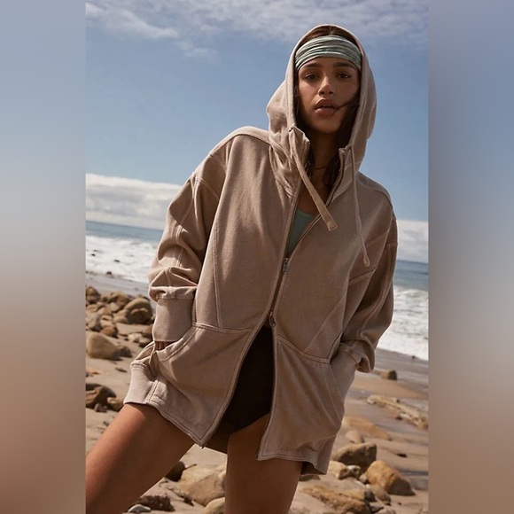 COPY - Free people All Your Love Solid Hoodie - Picture 8 of 9